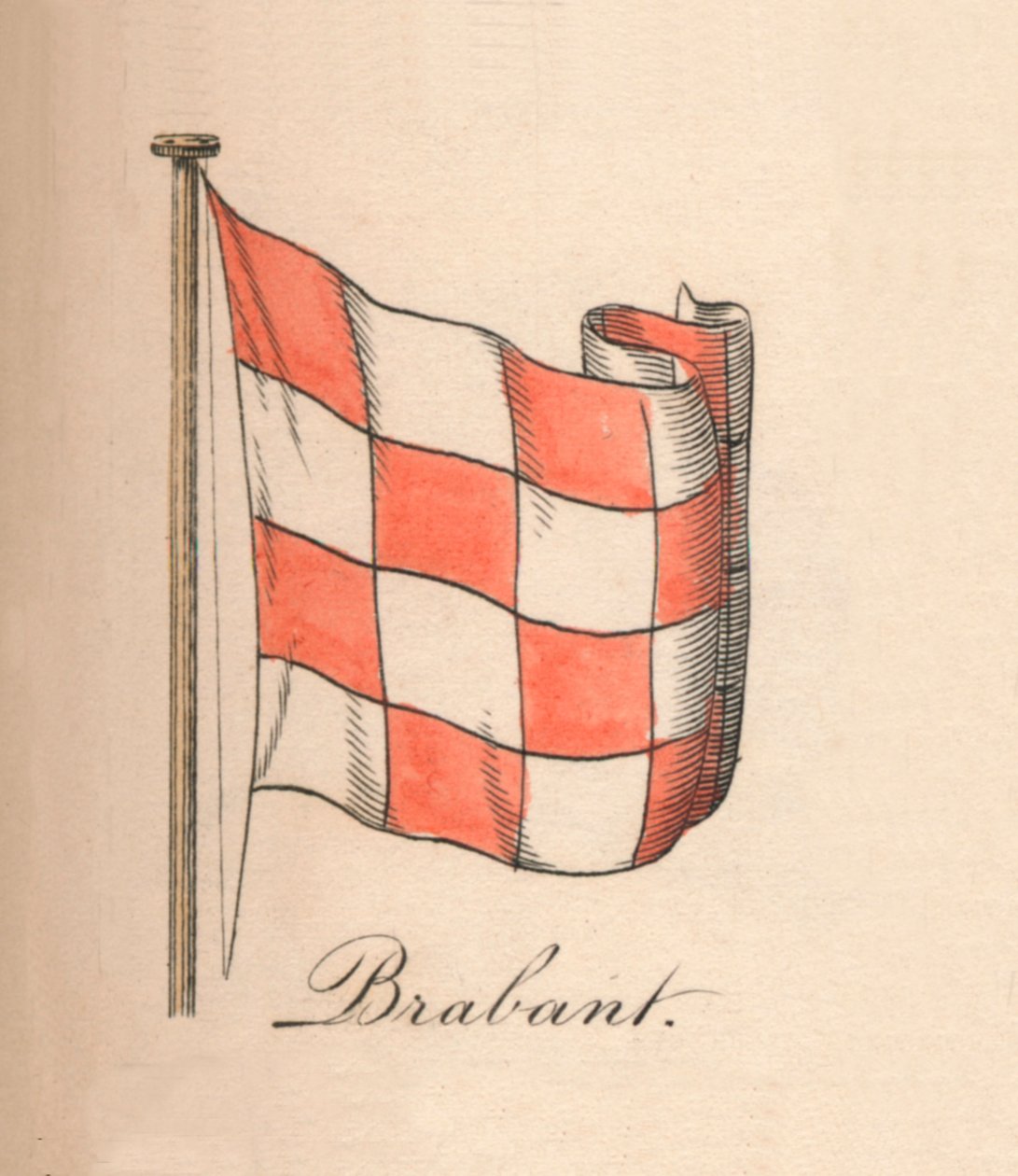 Brabant, 1838 tekijältä Unbekannt