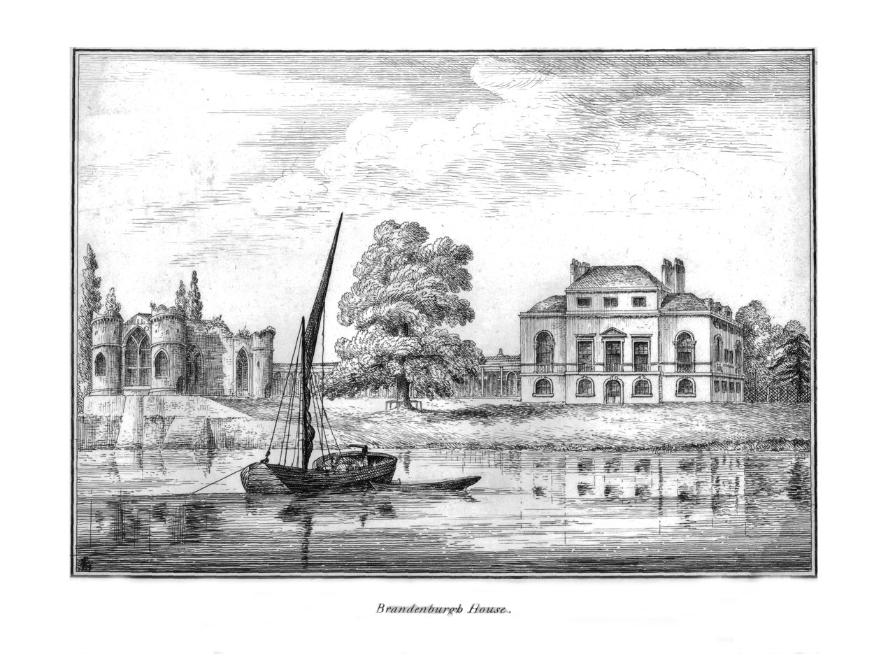 Brandenburgh House., C1790, 1795 tekijältä Unbekannt