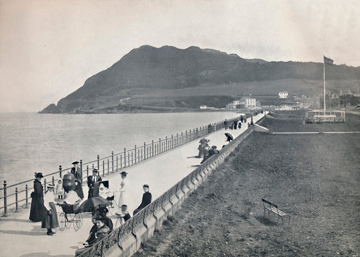 Bray - Promenade ja Bray Head, 1895 tekijältä Unbekannt