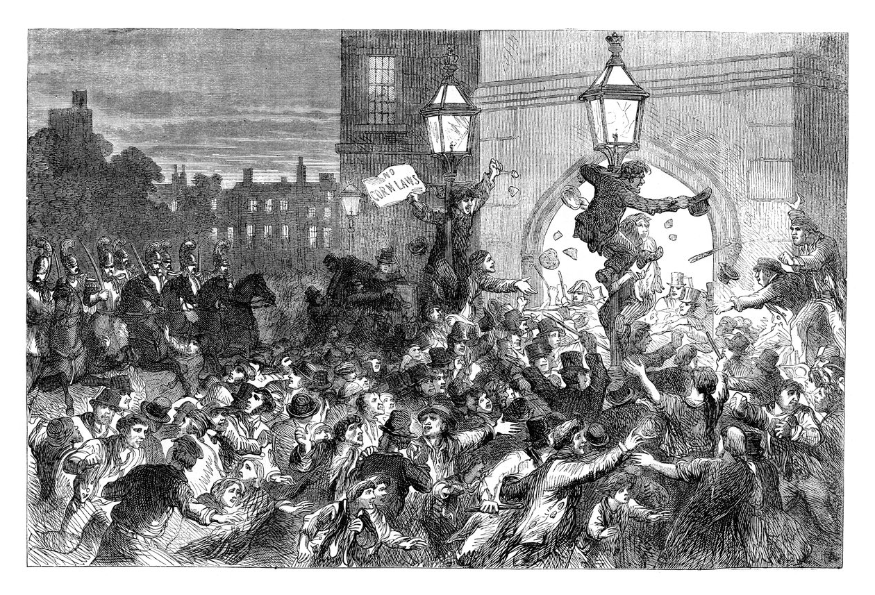 Leipämellakat alahuoneen sisäänkäynnillä, Westminster, Lontoo, 1815 c1895 tekijältä Unbekannt