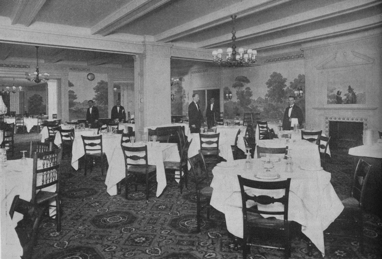 Aamiaishuone, Roosevelt Hotel, New York City, 1924 tekijältä Unbekannt