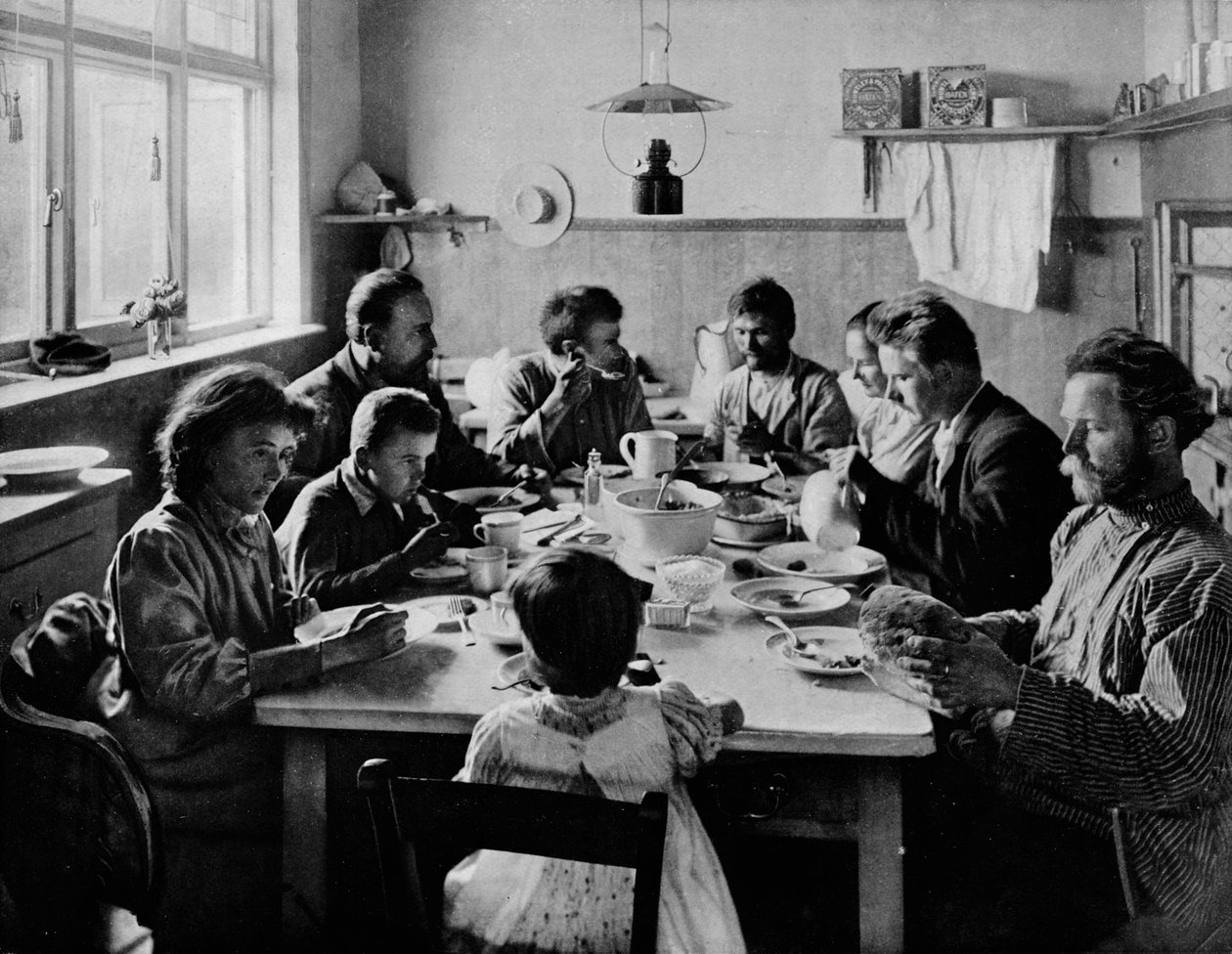 Aamiainen, c1910, 1911 tekijältä Unbekannt