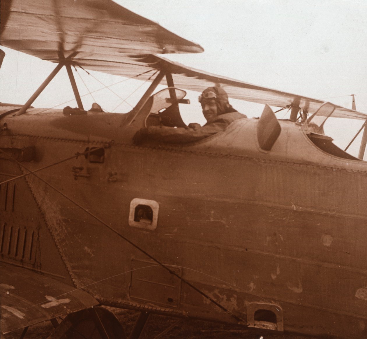 Breguet-kaksitaso nousussa, c1914-c1918 tekijältä Unbekannt