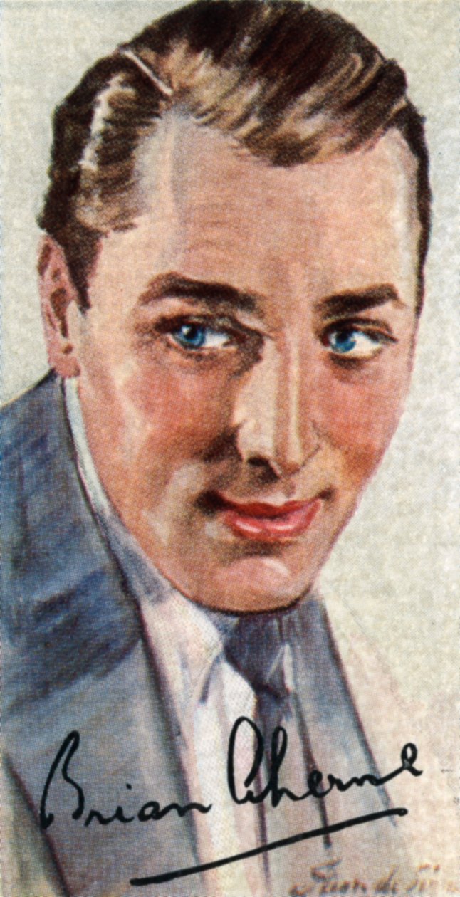 Brian Aherne, 1902-1986, englantilainen elokuvanäyttelijä, joka menestyi Hollywoodissa 1900-luvulla tekijältä Unbekannt