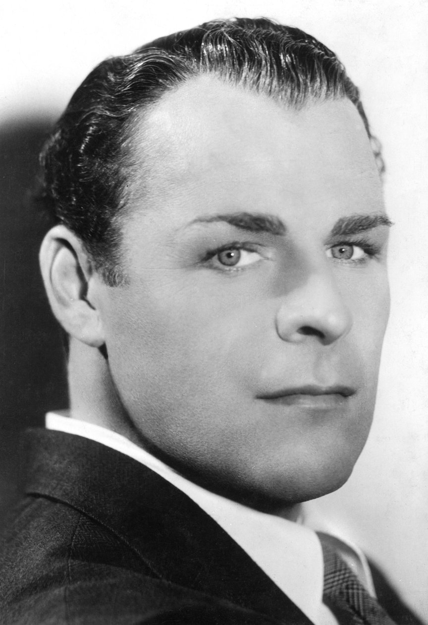 Brian Donlevy 1901-1972, yhdysvaltalainen näyttelijä, 1930-1940 tekijältä Unbekannt