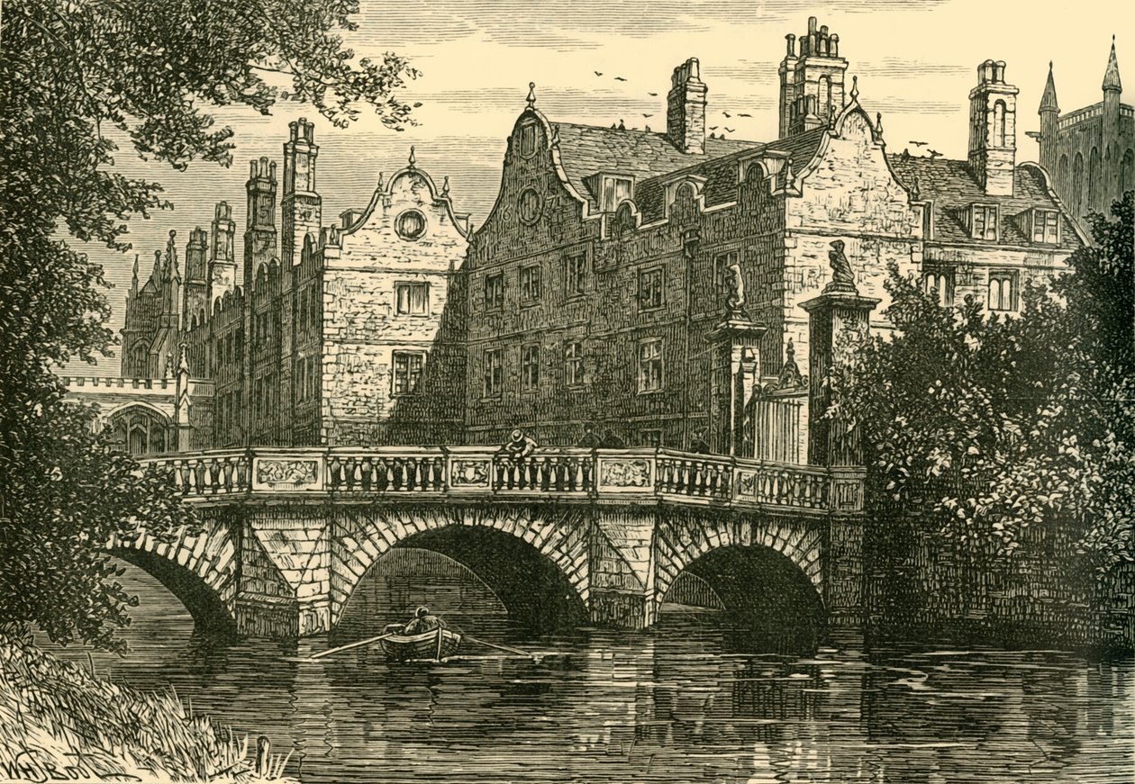 Bridge, St. Johns College, 1898. tekijältä Unbekannt