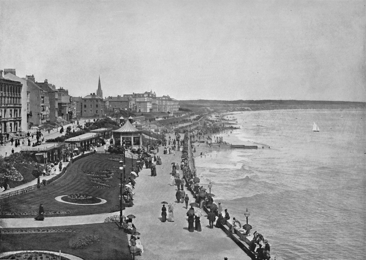 Bridlington - Katse alas prinssien paraatia, 1895 tekijältä Unbekannt