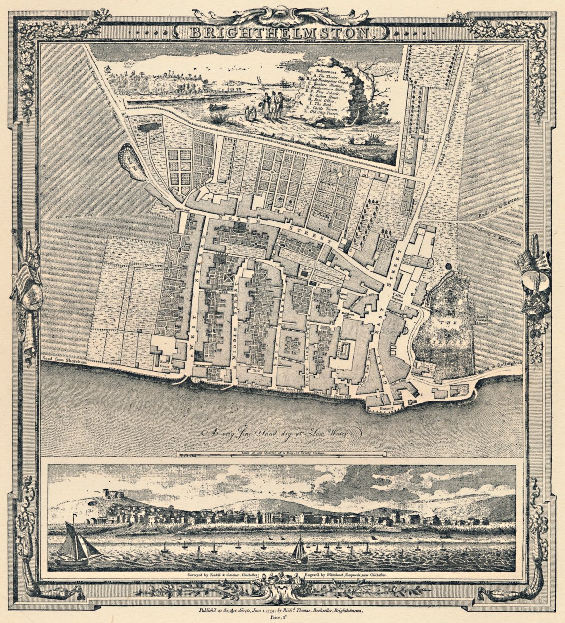 Brighthelmston, c1779, 1939 tekijältä Unbekannt