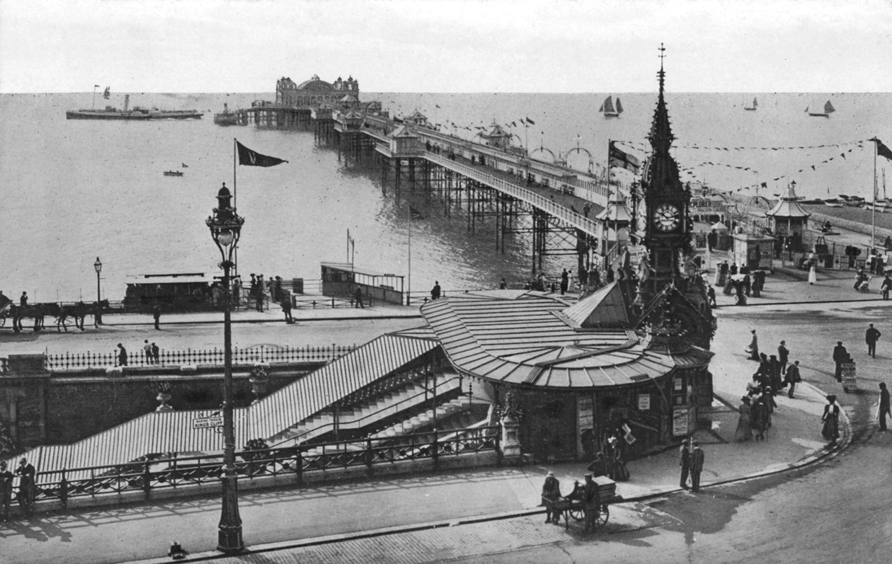 Brightonin akvaario, Brighton, East Sussex, 1900-c1920-luku tekijältä Unbekannt