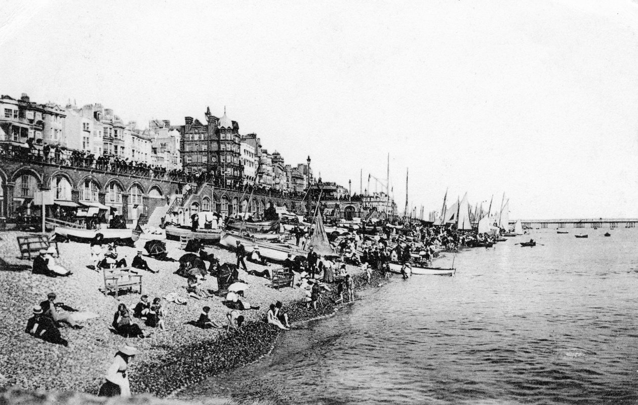 Brighton Beach, East Sussex, 1900-1920-luvut tekijältä Unbekannt