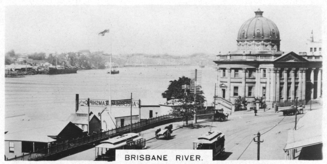 Brisbane River, Queensland, Australia, 1928 tekijältä Unbekannt