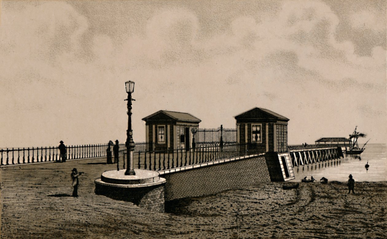 Britannia Pier, 1880. tekijältä Unbekannt