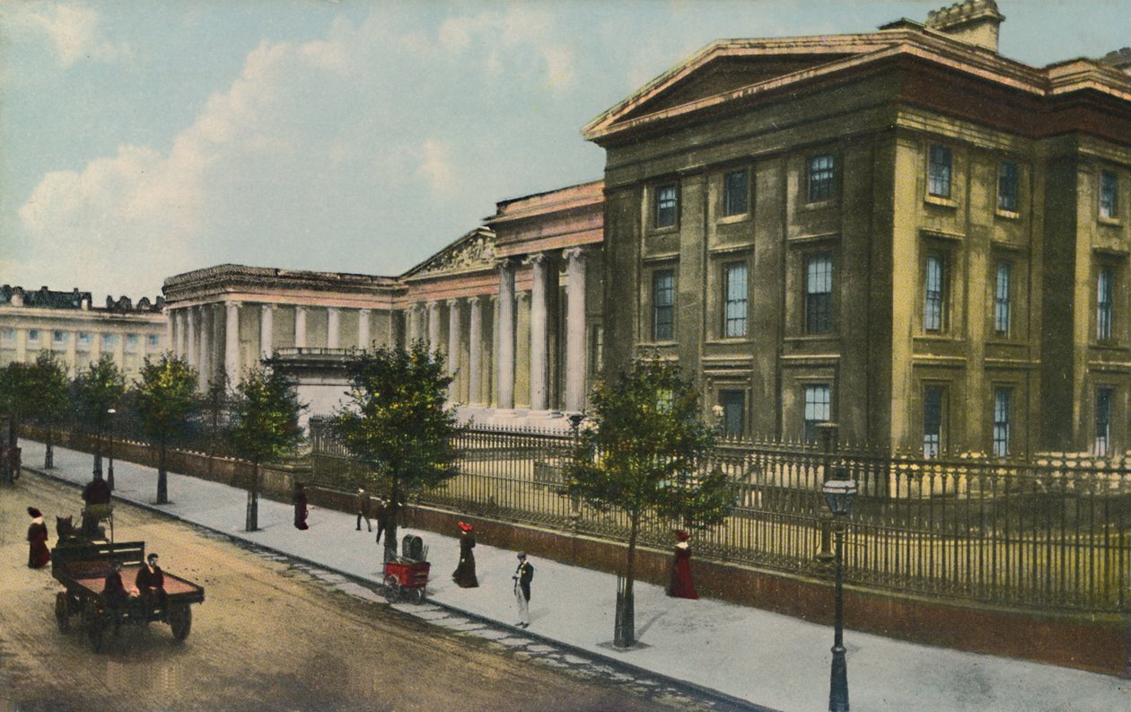 British Museum, Lontoo, 1900-luku. tekijältä Unbekannt