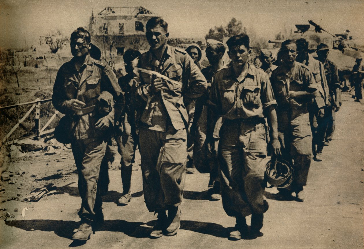 Brittiläiset laskuvarjojoukot valloittivat tämän sillan, 1943-44 tekijältä Unbekannt