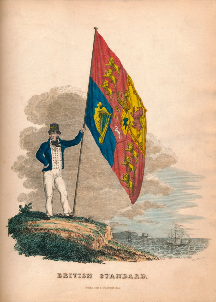 Brittiläinen standardi, 1838 tekijältä Unbekannt