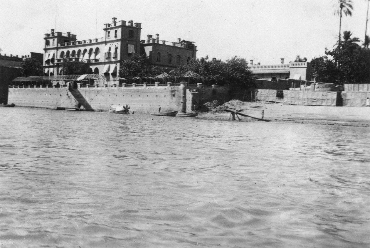 Brittiläinen päämaja, Bagdad, Mesopotamia, ensimmäinen maailmansota, 1918 tekijältä Unbekannt