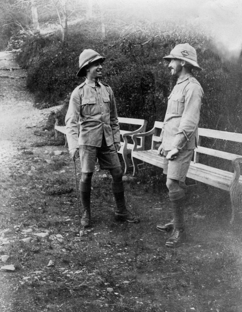 British Soldiers, Chakrata, Intia, 1917 tekijältä Unbekannt