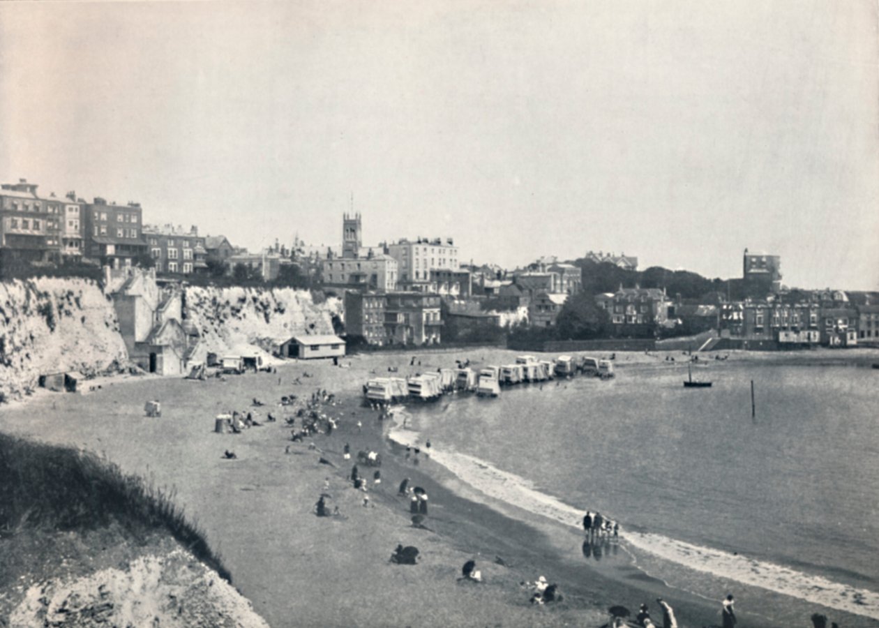 Broadstairs - Yleinen näkymä kallioilta, 1895 tekijältä Unbekannt
