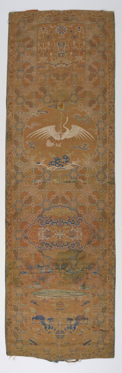 Brocade-paneeli, Qing-dynastia, 1700-luku. tekijältä Unbekannt