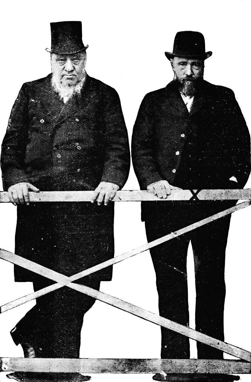 Boers-veli baarissa, 1900 tekijältä Unbekannt