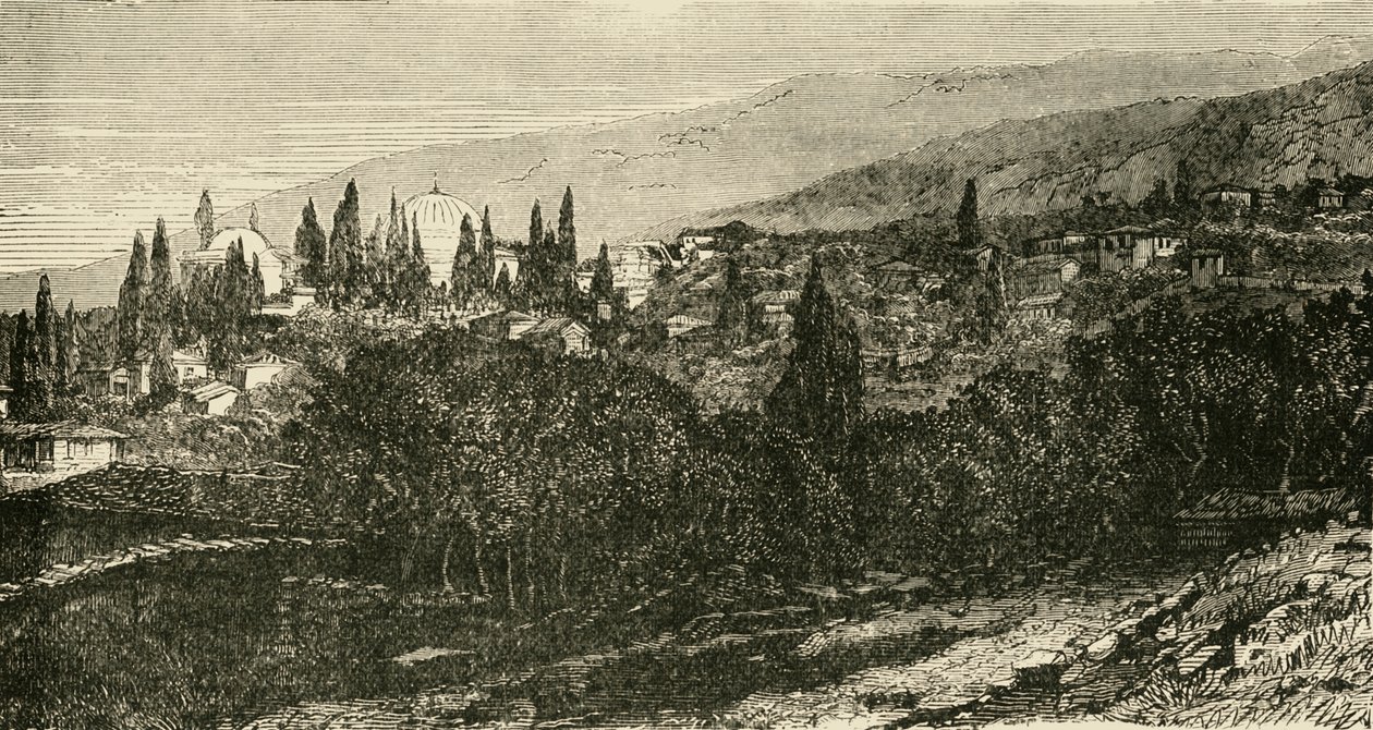 Broussa, Turkin muinainen pääkaupunki, 1890. tekijältä Unbekannt