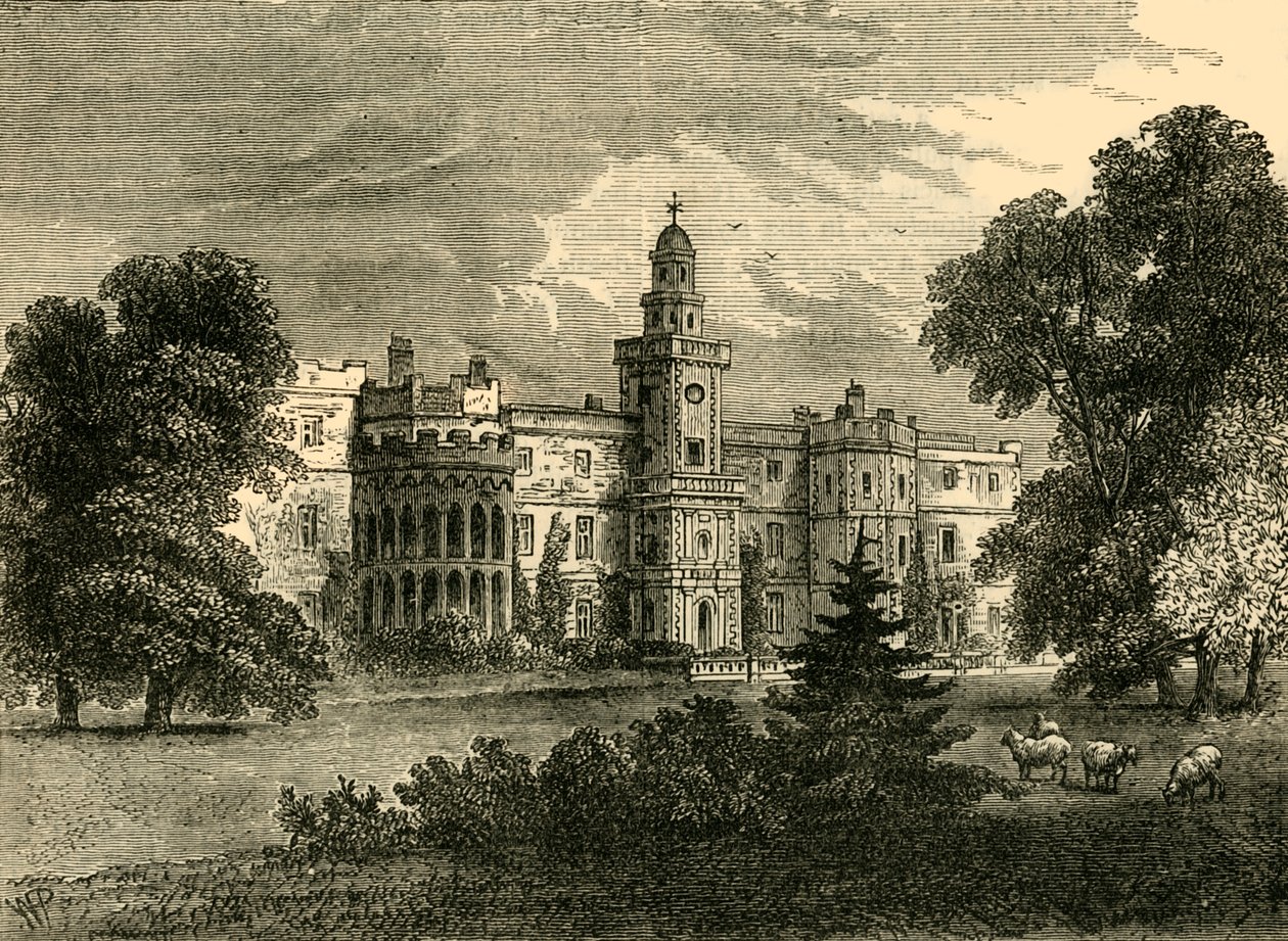 Brucen linna, v1876. tekijältä Unbekannt