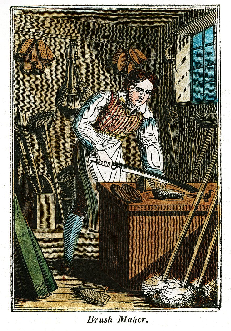 Harjavalmistaja, 1823 tekijältä Unbekannt