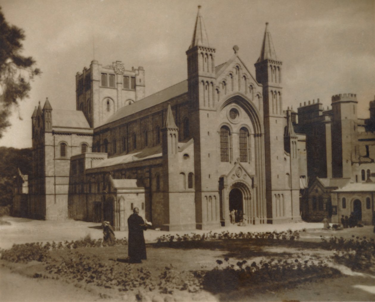 Buckfast Abbey Church, N.W, 1800-luvun loppu - 1900-luvun alku tekijältä Unbekannt