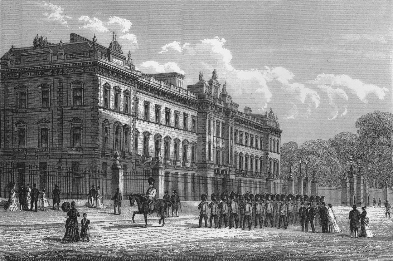 Buckinghamin palatsi, Lontoo, 1850 1878 tekijältä Unbekannt