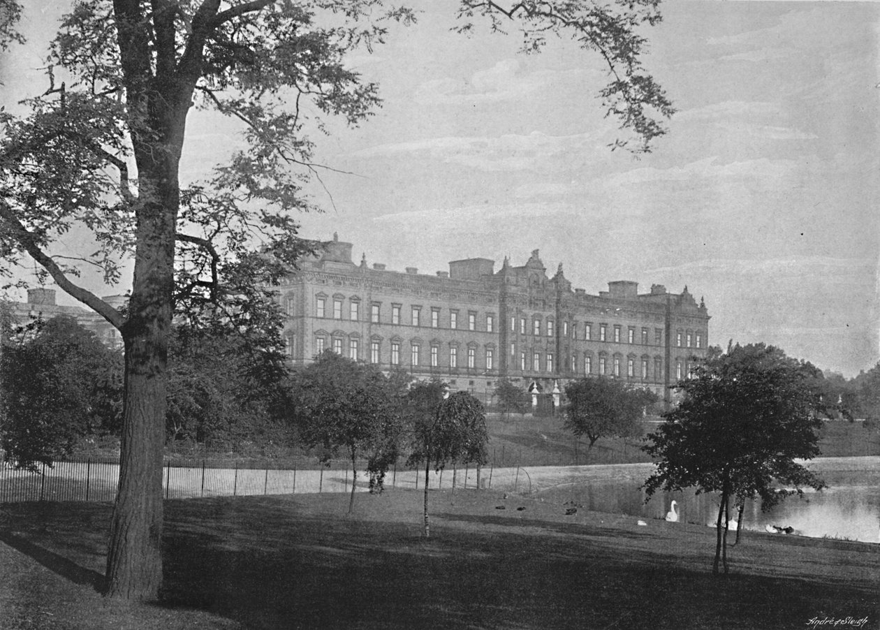 Buckinghamin palatsi, 1896 tekijältä Unbekannt