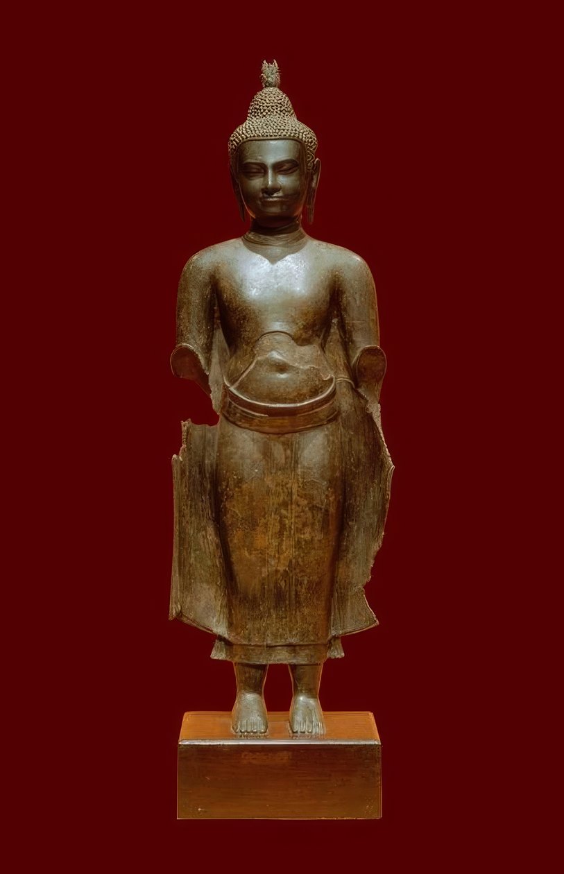 Buddha-khmerien taide, Kambodža, 14. vuosi. tekijältä Unbekannt