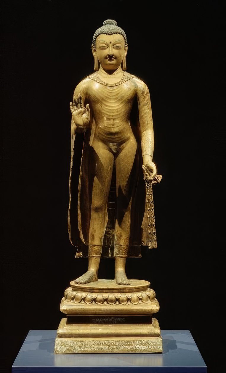 Buddha Sakyamuni / veistos, 7. vuosisata tekijältä Unbekannt