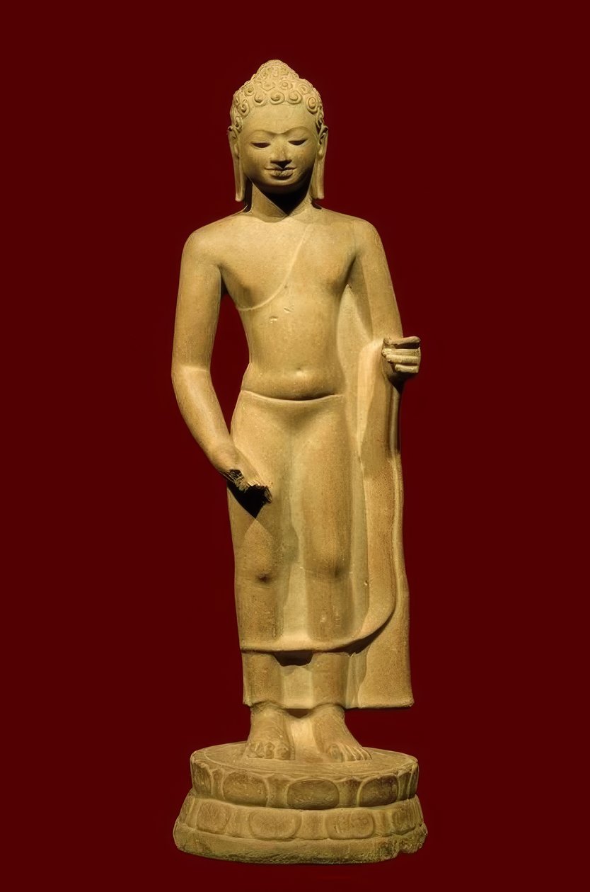 Buddha Kambodža, Pre-Angkor-kausi, 7. kr. tekijältä Unbekannt