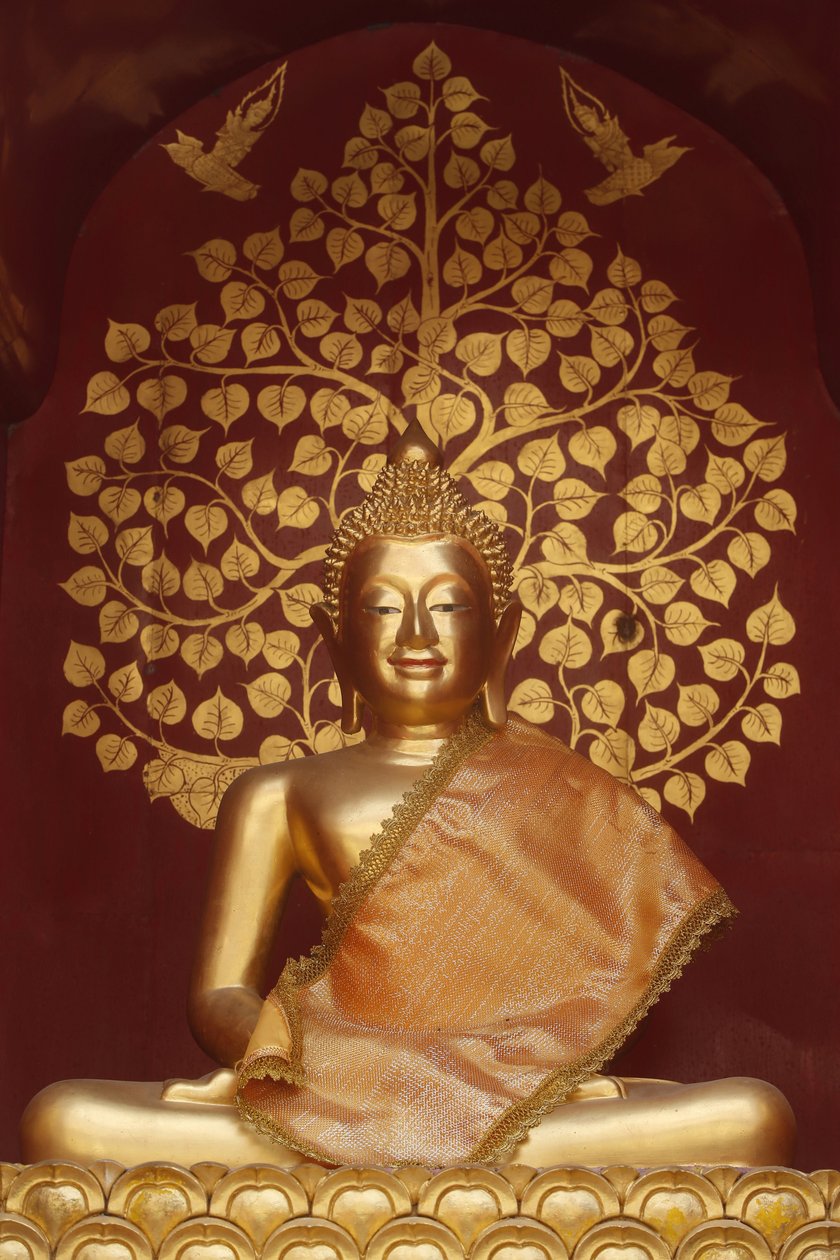 Buddha-patsas Wat Phan Onissa, Chiang Maissa. Thaimaa tekijältä Unbekannt