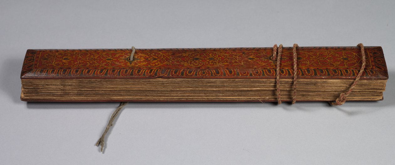 Buddhalainen käsikirjoitus, n. 1700. tekijältä Unbekannt