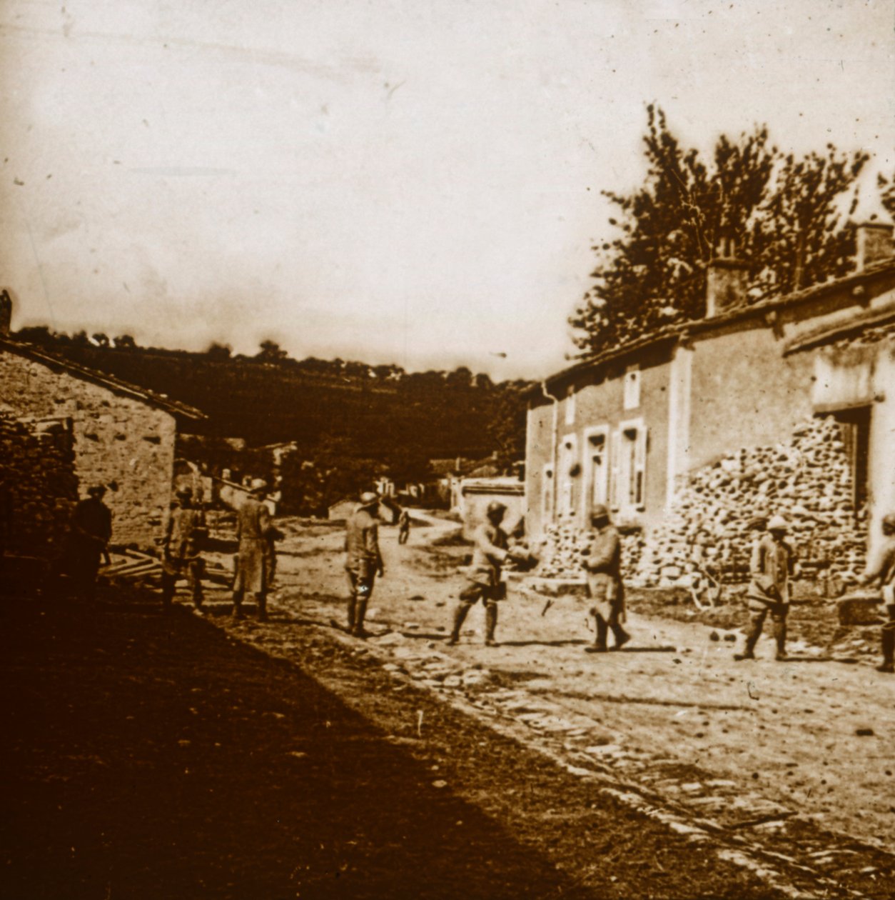 Rakennuspuolustus, c1914-c1918 tekijältä Unbekannt