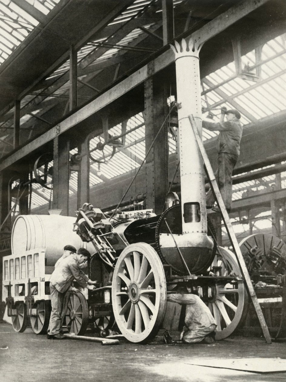 Raketin rakentaminen - vuosina 1935, 1935. tekijältä Unbekannt