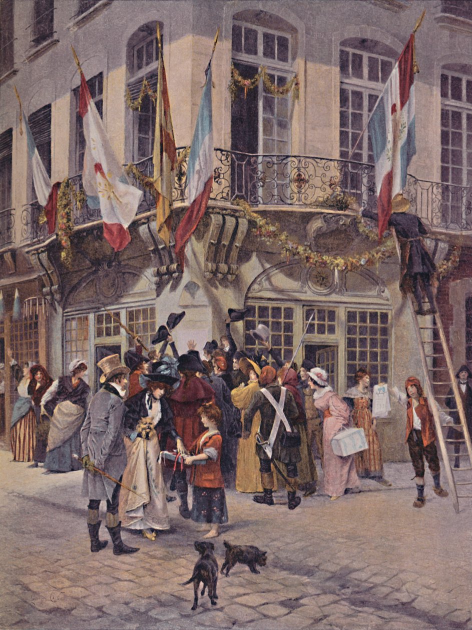 Italian armeijoiden voittotiedote, 1797, 1896 tekijältä Unbekannt