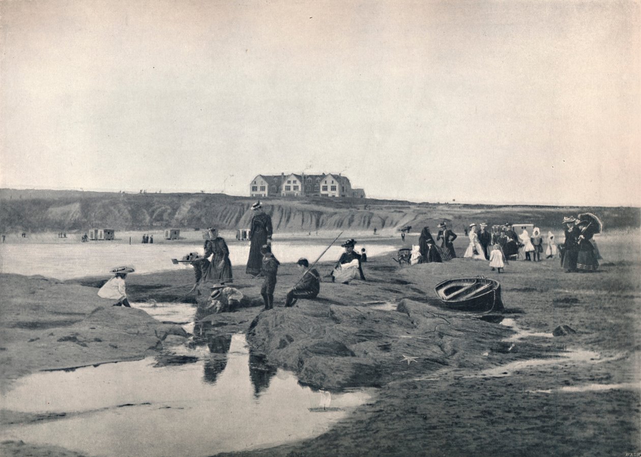 Bundoran - The East Strand, Great Northern -hotellin kanssa, 1895 tekijältä Unbekannt