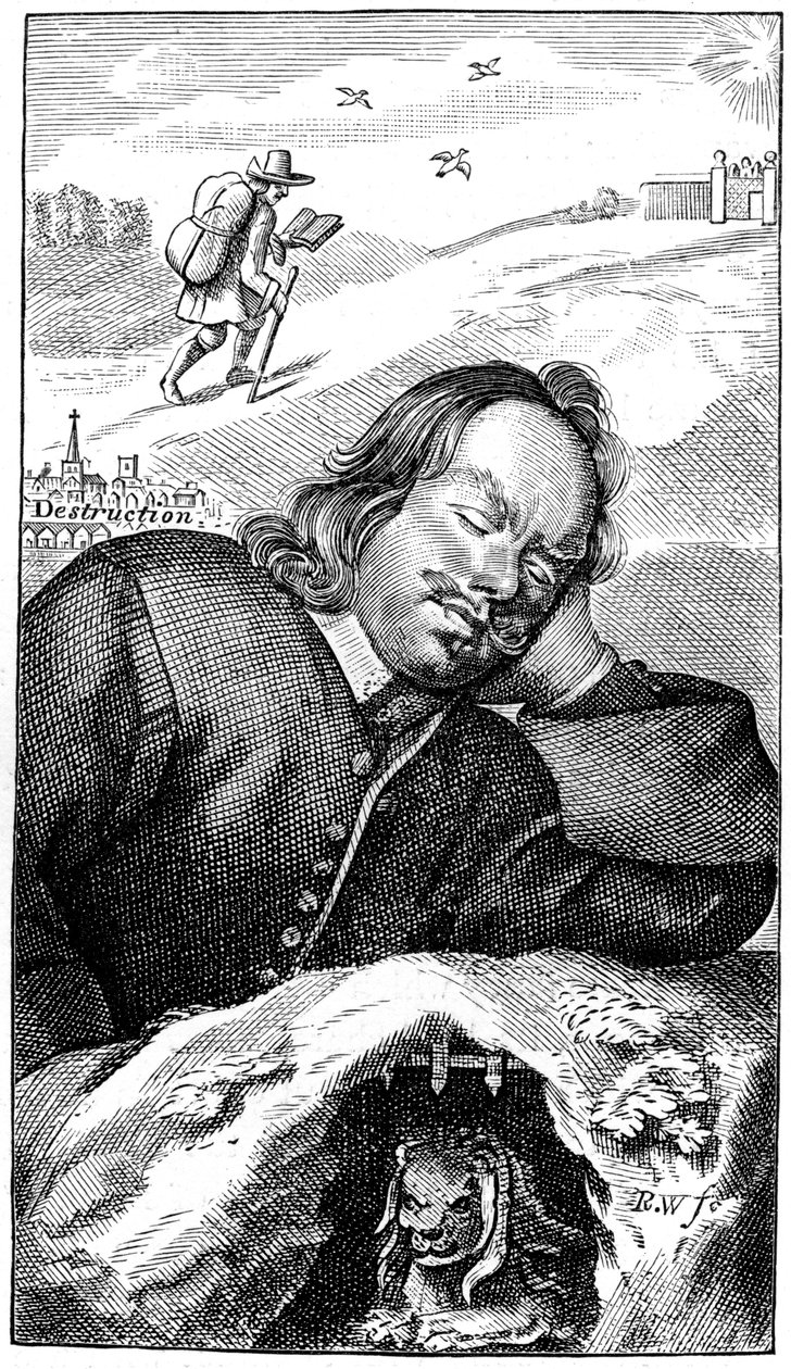 Bunyansin unelma, 1680, 1893 tekijältä Unbekannt