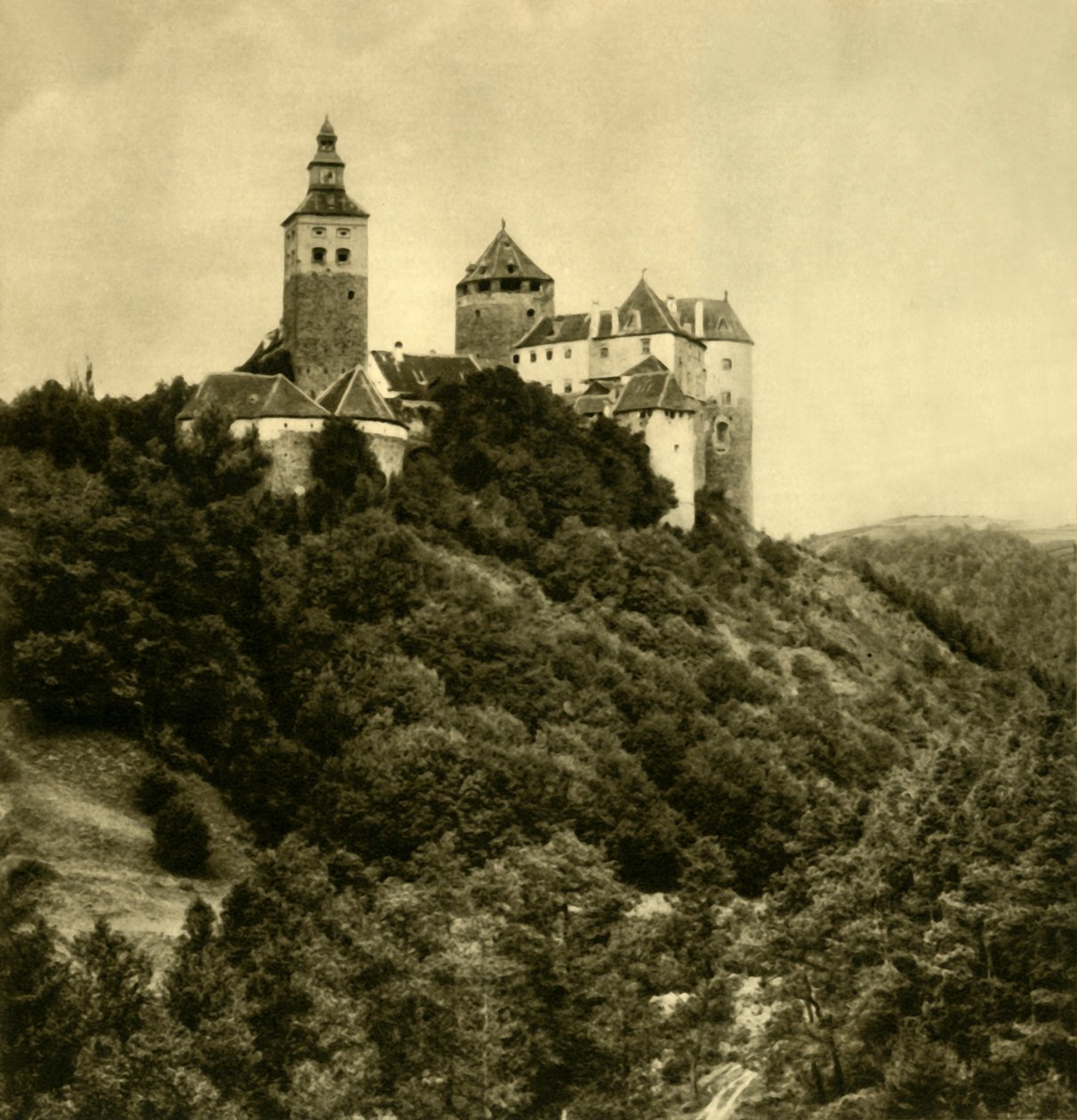 Burg Schlaining, Burgenland, Itävalta, 1935. tekijältä Unbekannt