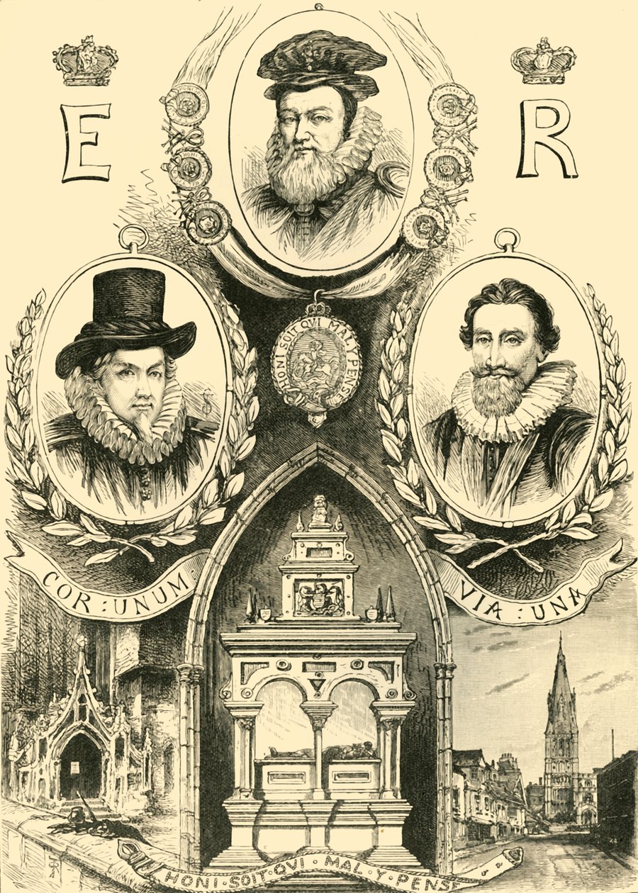 Burghley Portraits, 1898. tekijältä Unbekannt