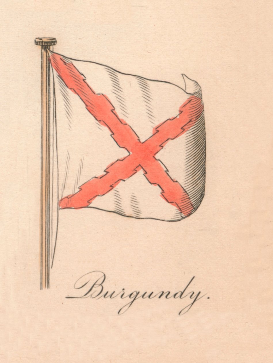 Burgundia, 1838 tekijältä Unbekannt