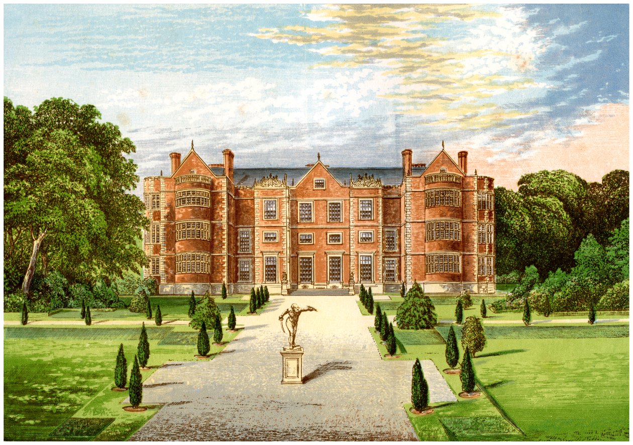 Burton Agnes Hall, Worcestershire, Baronet Boyntonin koti, 1880 tekijältä Unbekannt