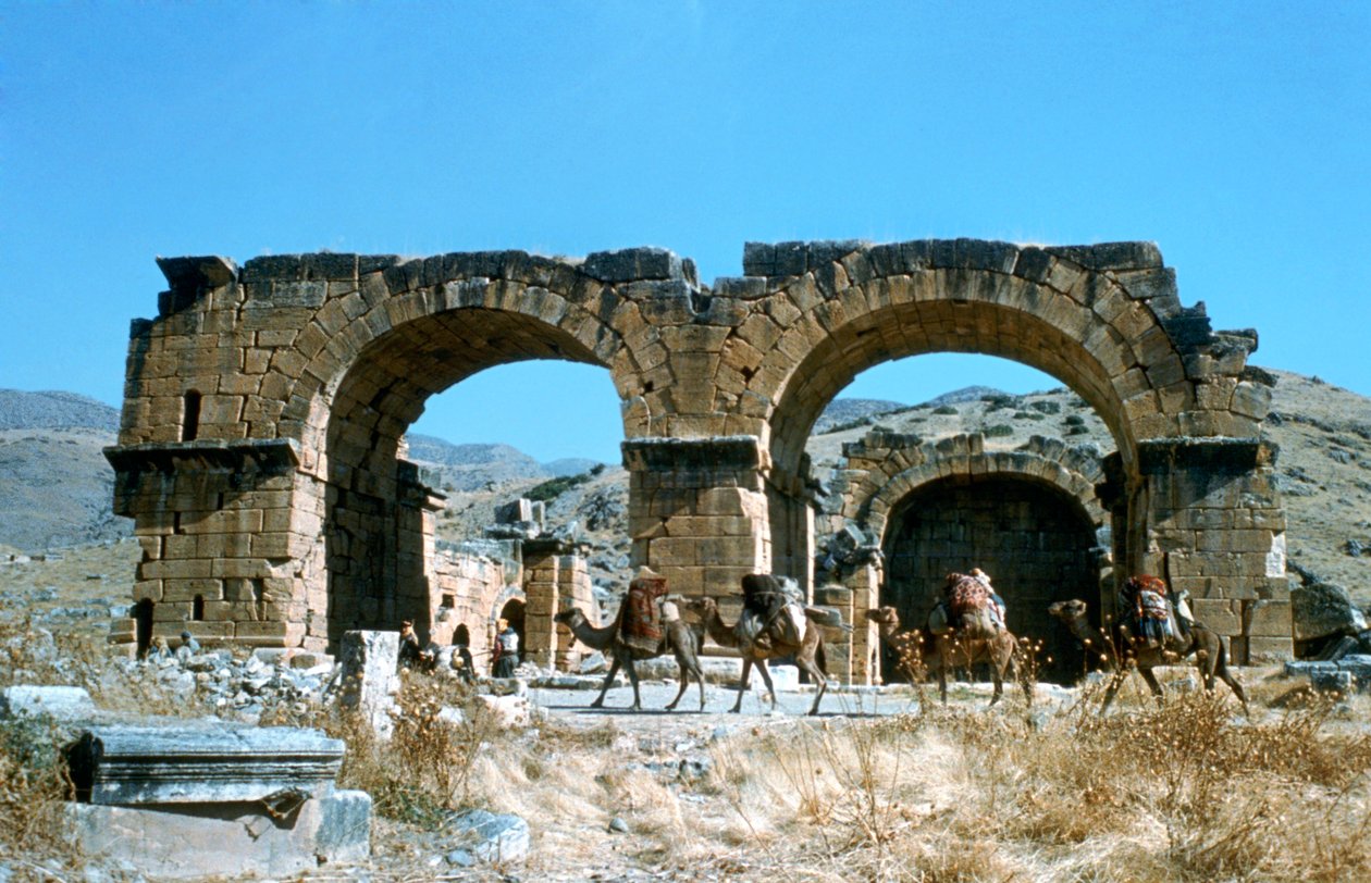 Bysantti, Hierapolis, Pamukkale, Turkki, 190 eaa tekijältä Unbekannt