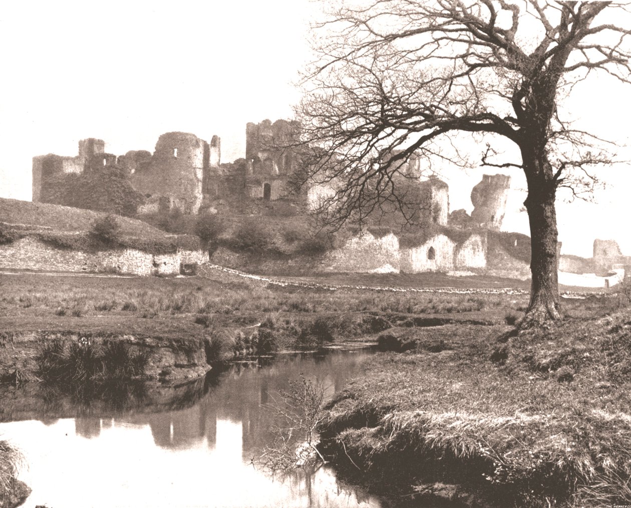 Caerphilly Castle, Wales, 1894. tekijältä Unbekannt