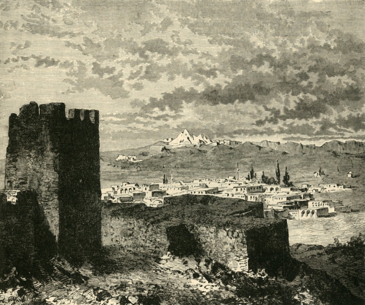 Caesarea, Kappadokia, 1890. tekijältä Unbekannt