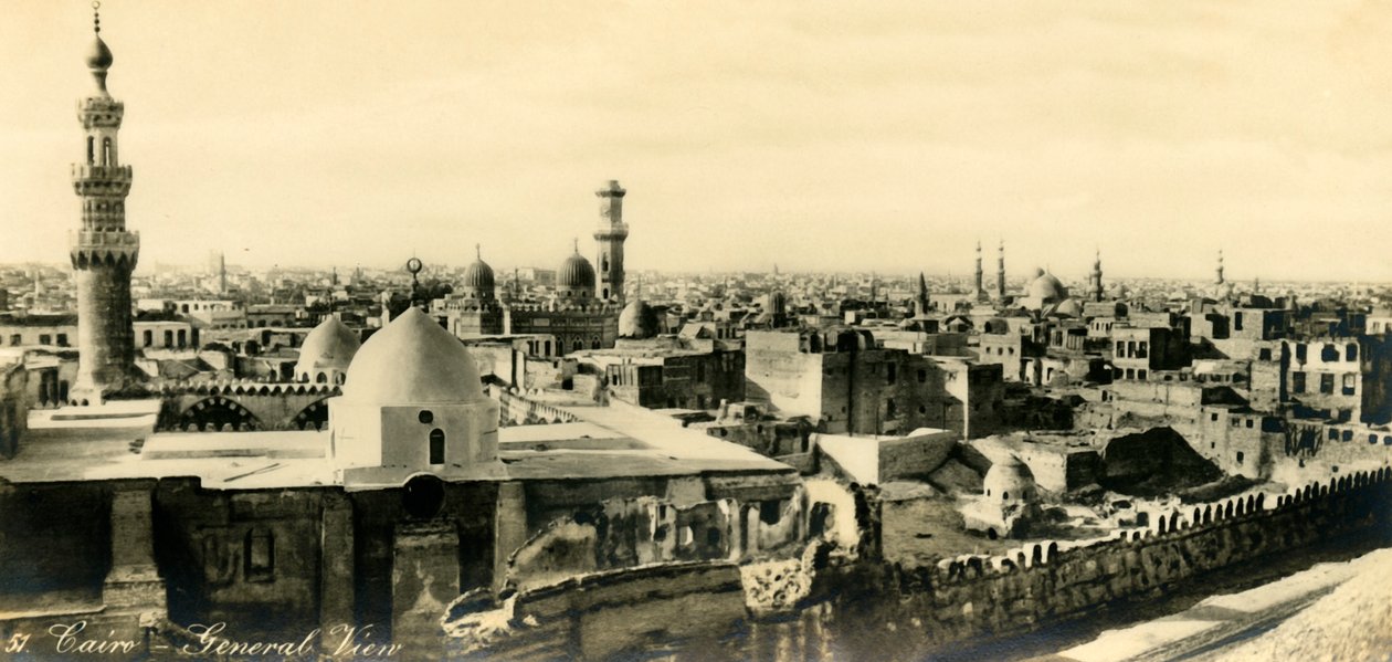 Kairo - Yleisnäkymä, c1918-c1939. tekijältä Unbekannt