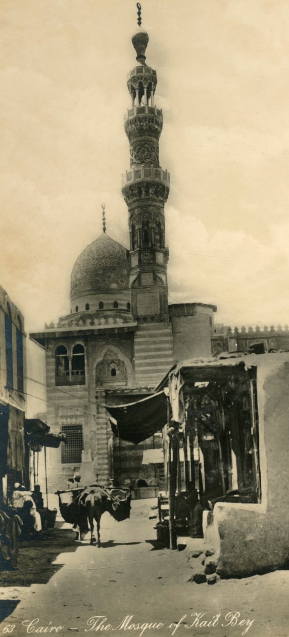Kairo - Kait Beyn moskeija, c1918-c1939. tekijältä Unbekannt
