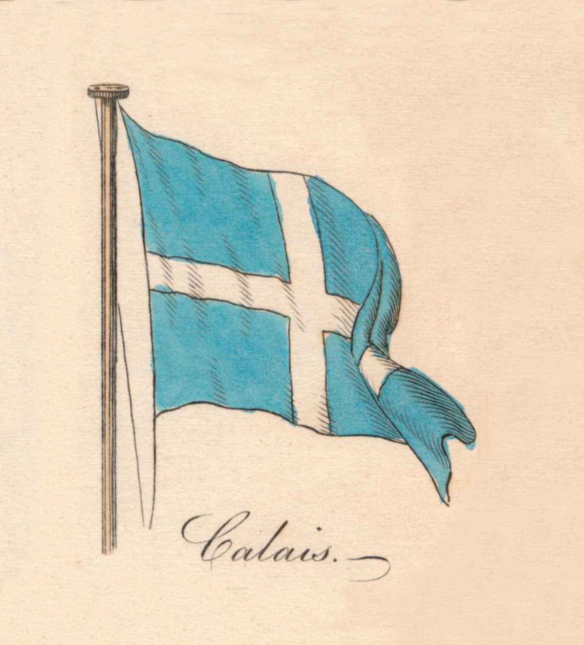 Calais, 1838 tekijältä Unbekannt